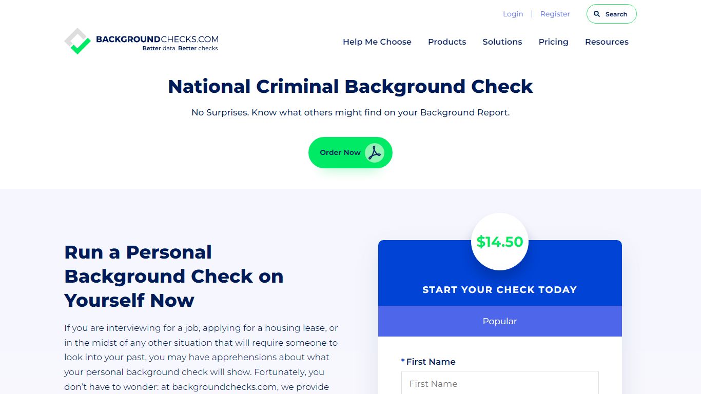 Personal Background Check: Run a Background Check on Yourself Now